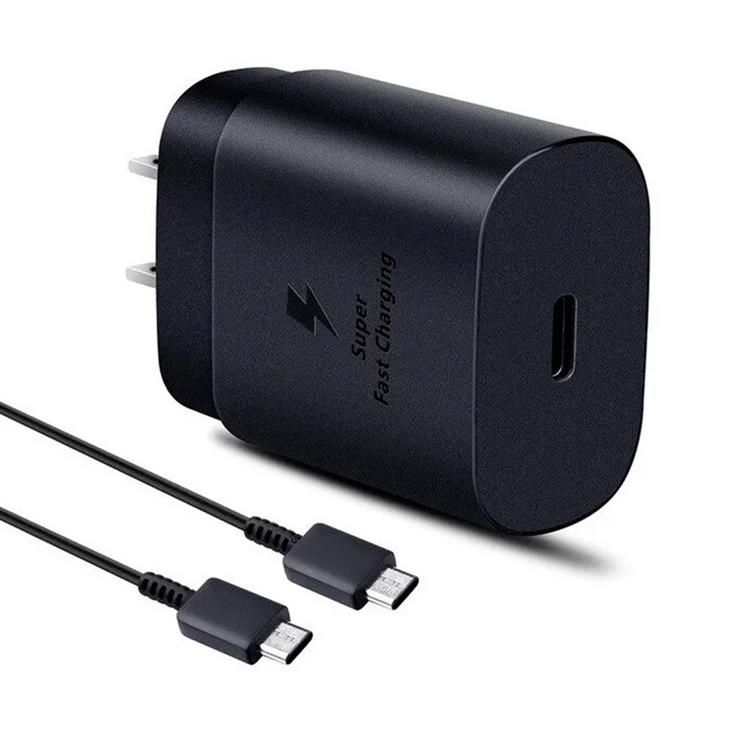 Cargador Samsung usb-c-tipo-c-15w negro