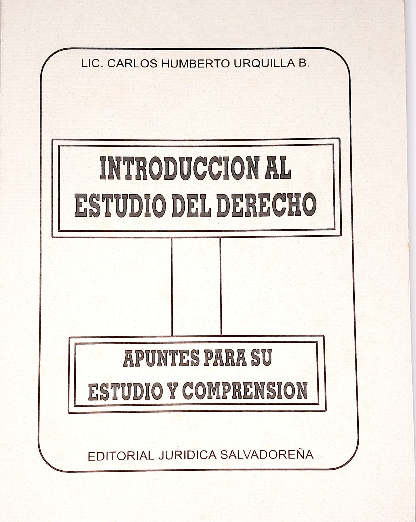 Introducción Al Estudio Del Derecho