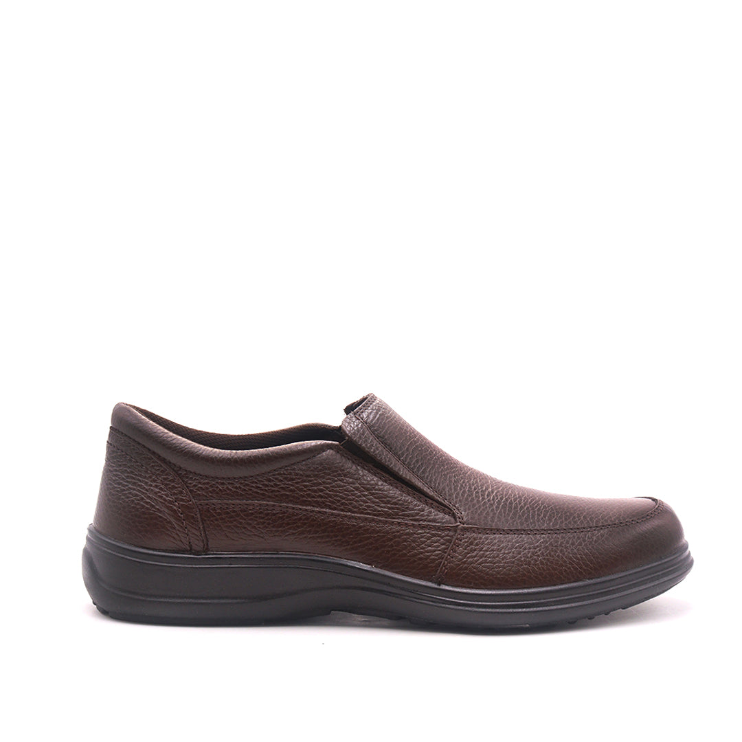 Zapatos formales Cyrus slip-on cafe para Hombre