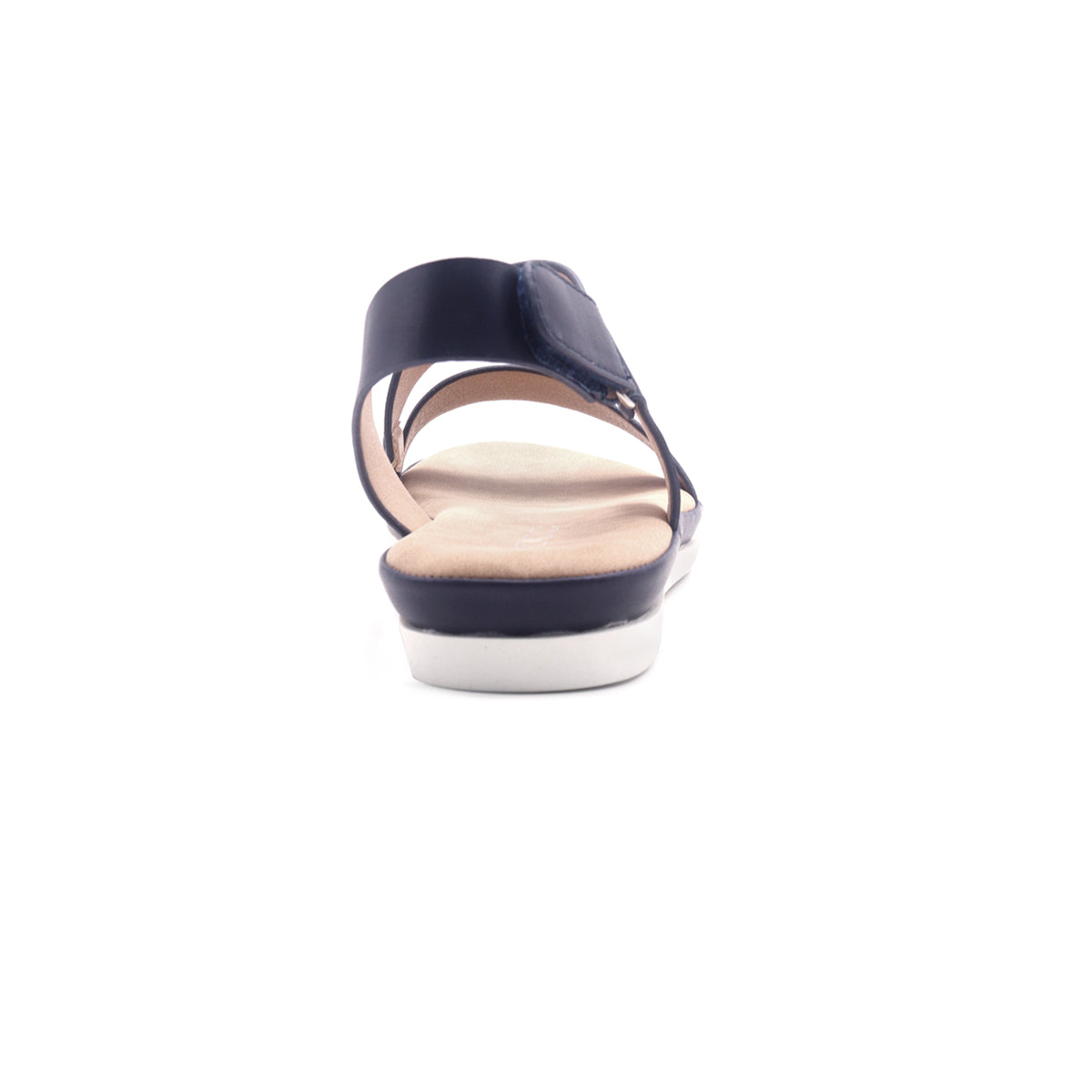 Sandalias flats Eylin navy para Mujer