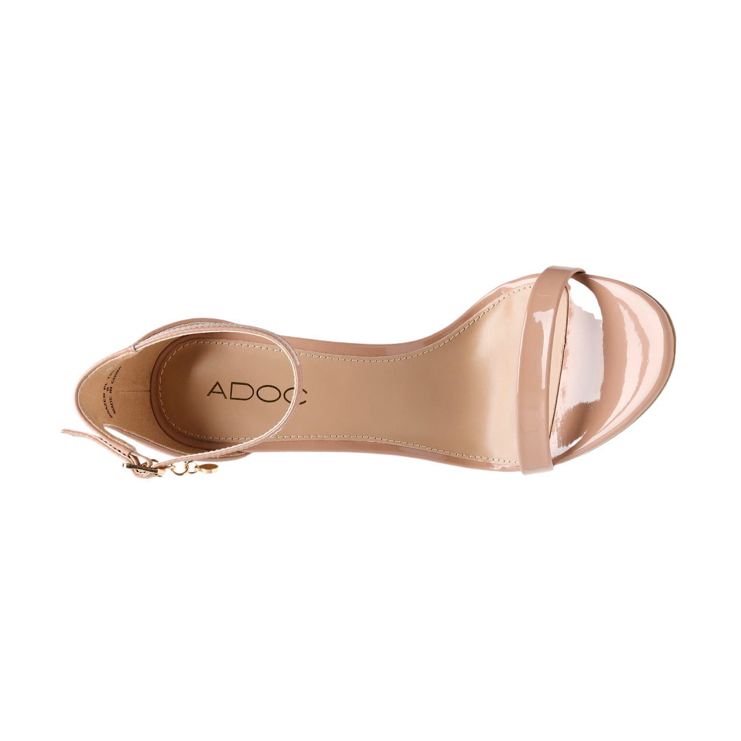 Sandalias de tacón Brazen para mujer color blush
