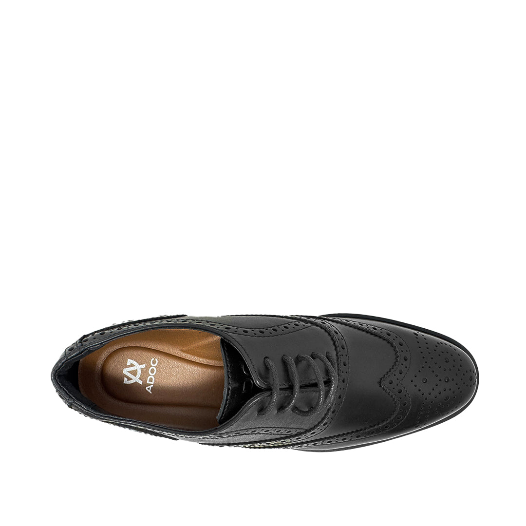 Brogue shoes Lucius para hombre color negro