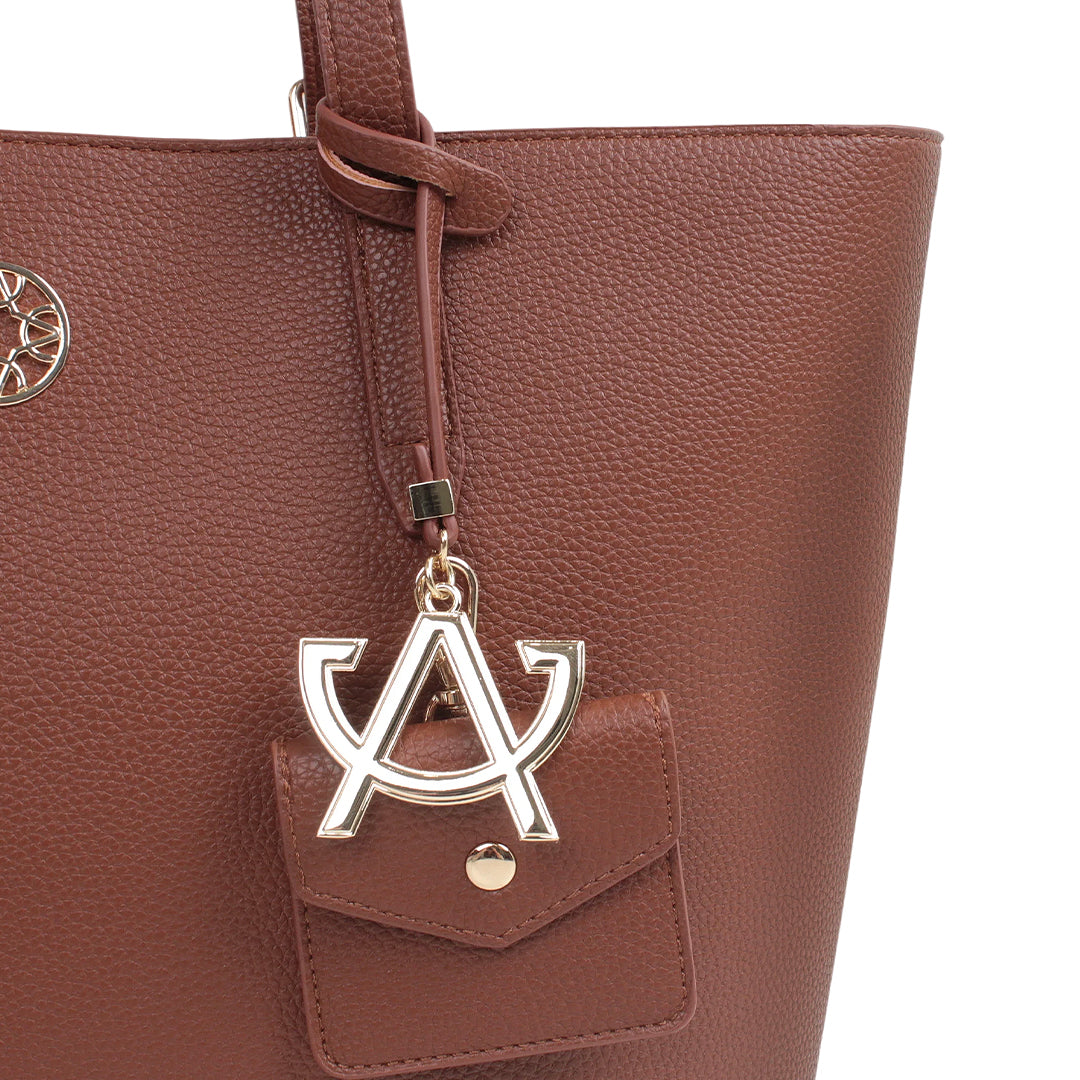 Cartera tote Havana para mujer color tan