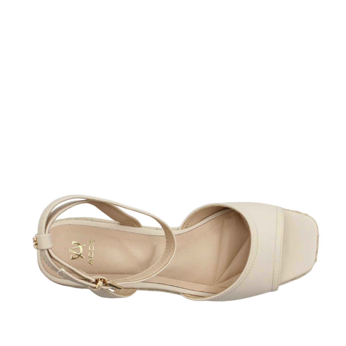 Sandalias Carmina para mujer color hueso