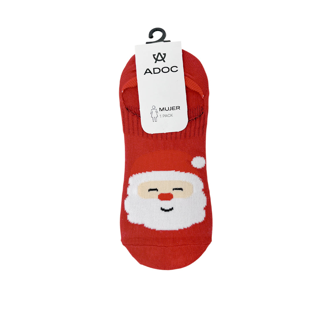 Punteras Santa para mujer color rojo