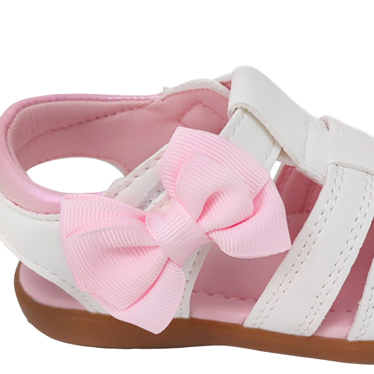 Sandalias Wendy para infante color blanco
