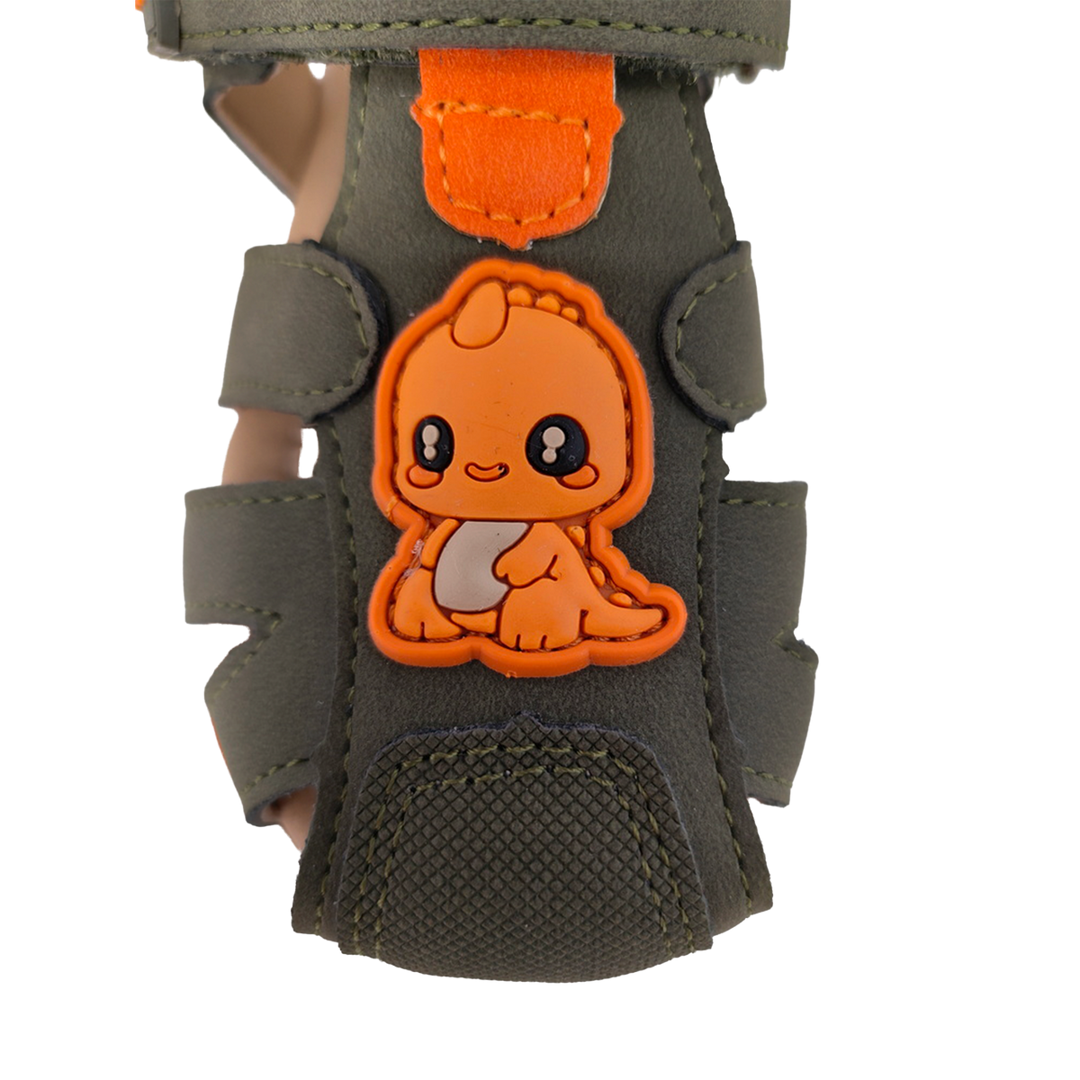 Sandalias Dino para infante color olivo