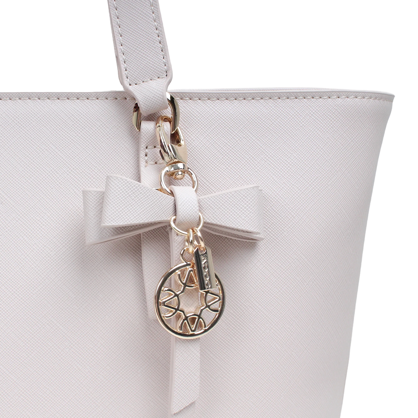 Cartera tote Vera para mujer color beige