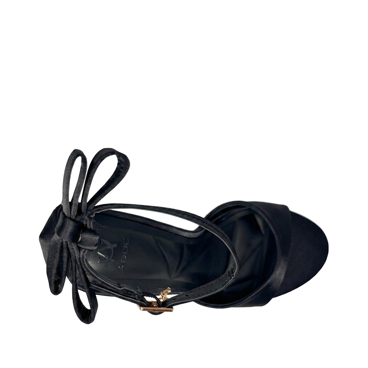 Sandalias de tacón Silvie para mujer color negro