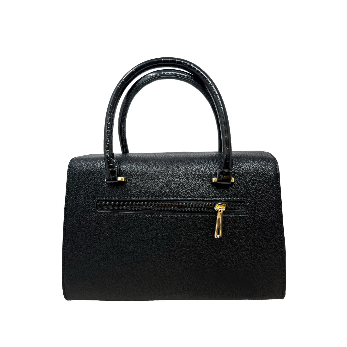 Cartera satchel Odette para mujer color negro