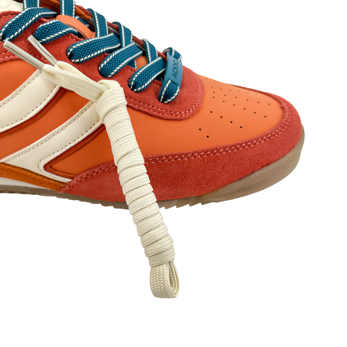 Sneakers Nellie para mujer color anaranjado