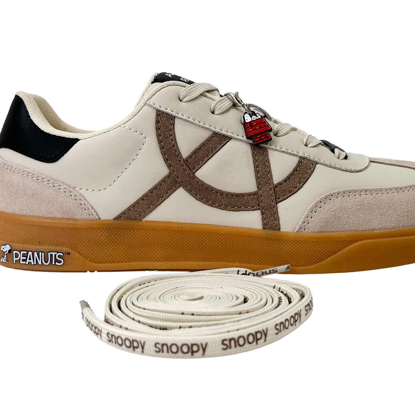 Sneakers Peanuts para hombre color blanco