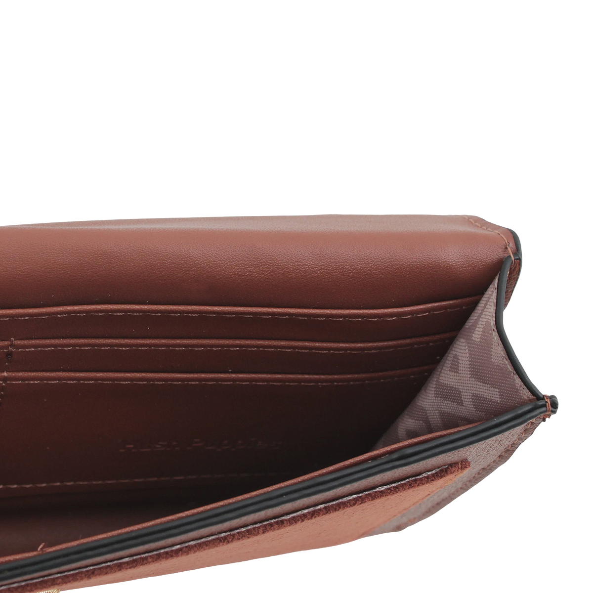 Billetera Odette para mujer color tan