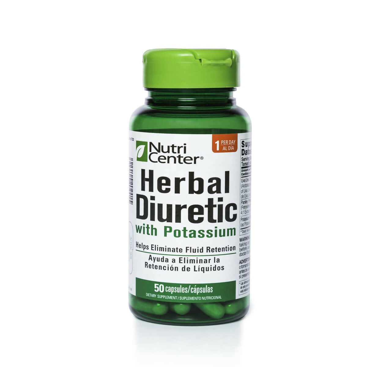 Herbal Diuretic with Potassium 50 capsulas – AeroMall - Centro