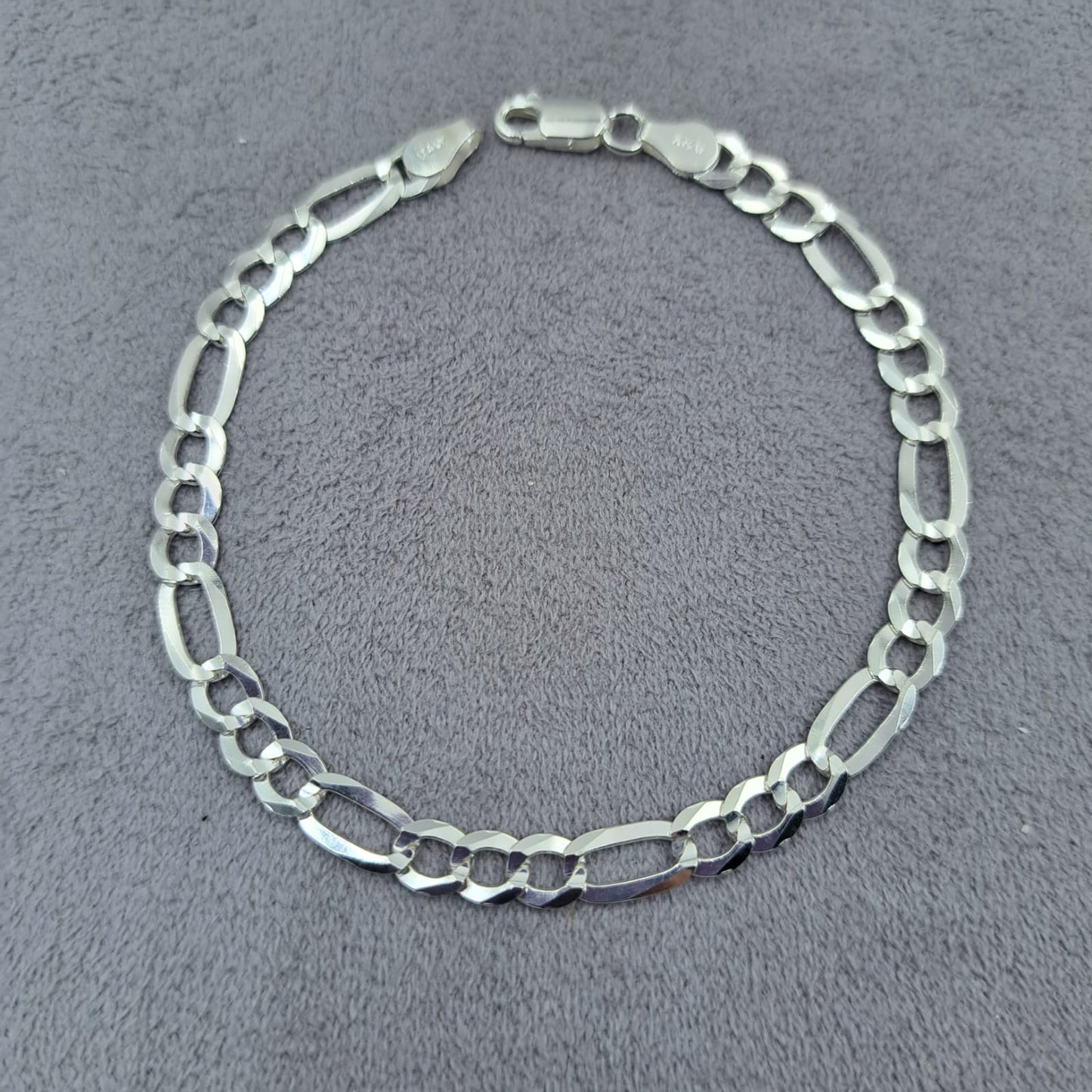 PULSERA TRES MAS UNO PLATA 925