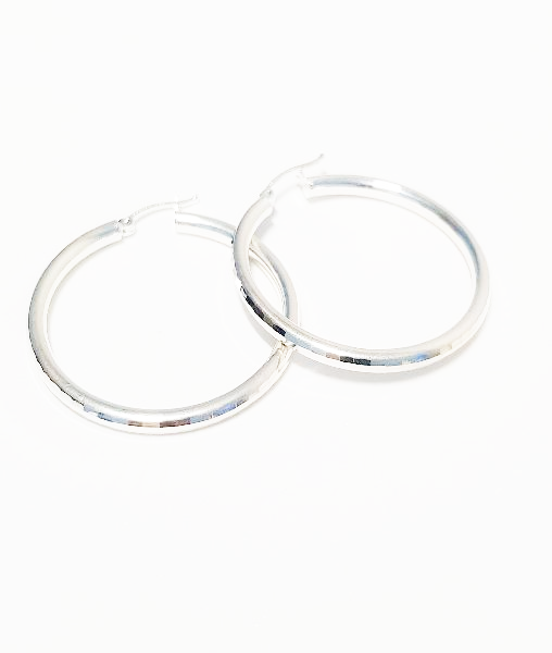 Pulsera ochavada plata 925 20 cm 3.8 gr 5 mm grosor pulso05
