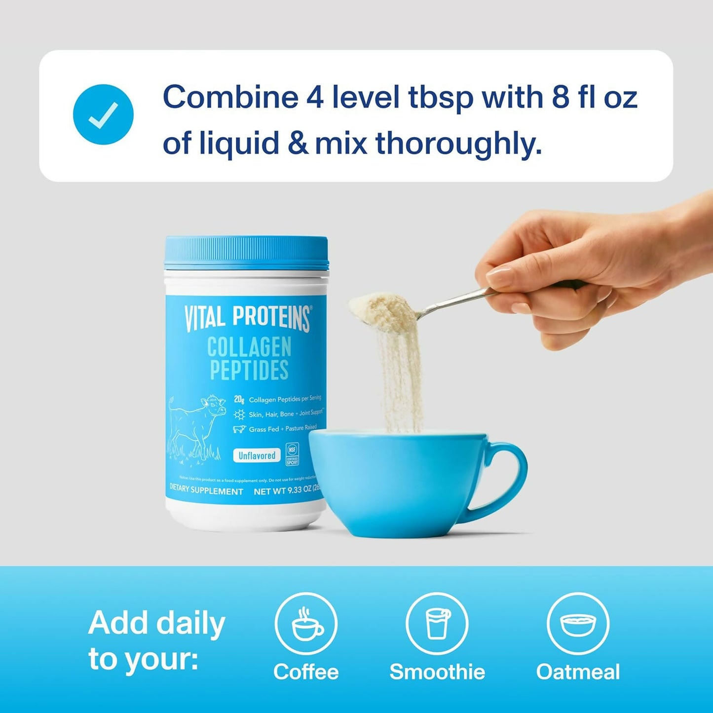 Vital Proteins Péptidos de colágeno en polvo