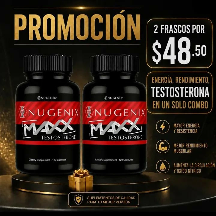 TESTOSTERONA NUGENIX 2X1