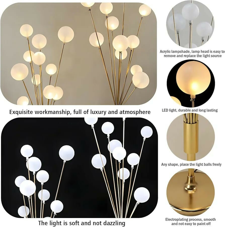 Lámpara decorativa de esfera