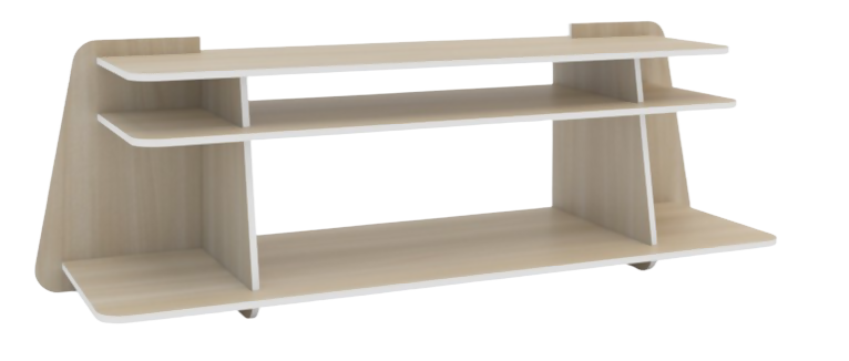 Mesa Tv color beige modelo garden