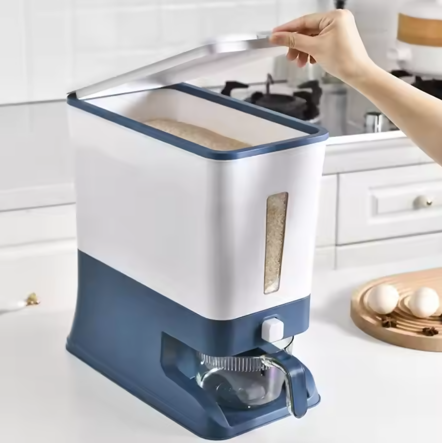 Dispensador de cocina para granos