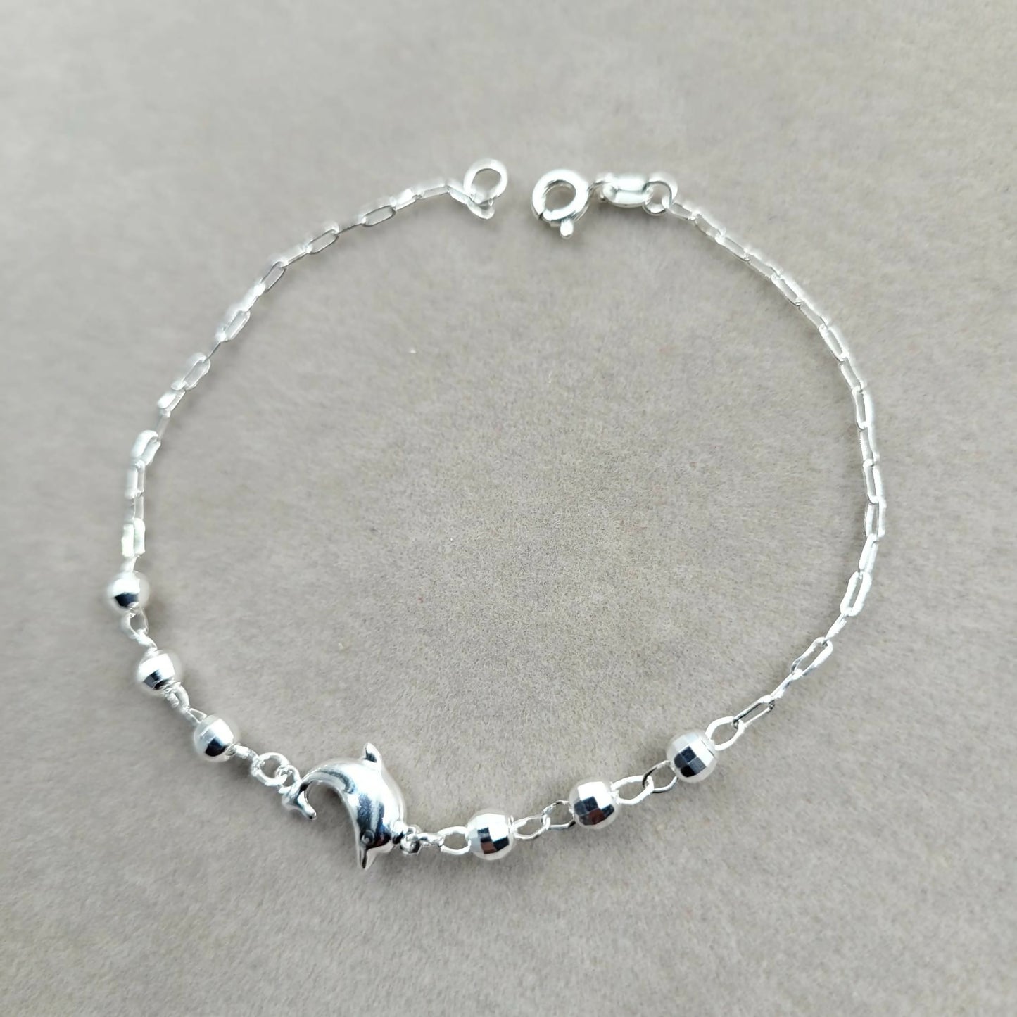 Pulsera Delfin Plata 925