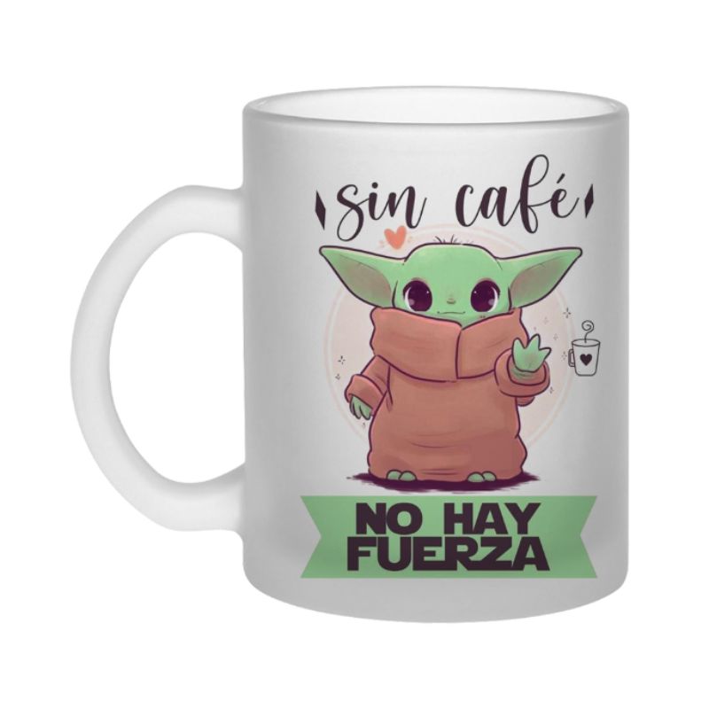 Taza nevada de 11 onzas personalizada.