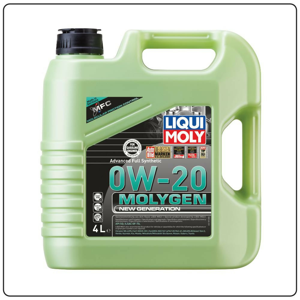 Molygen New Generation 0W-20 Gasolina - 4 L - 21357