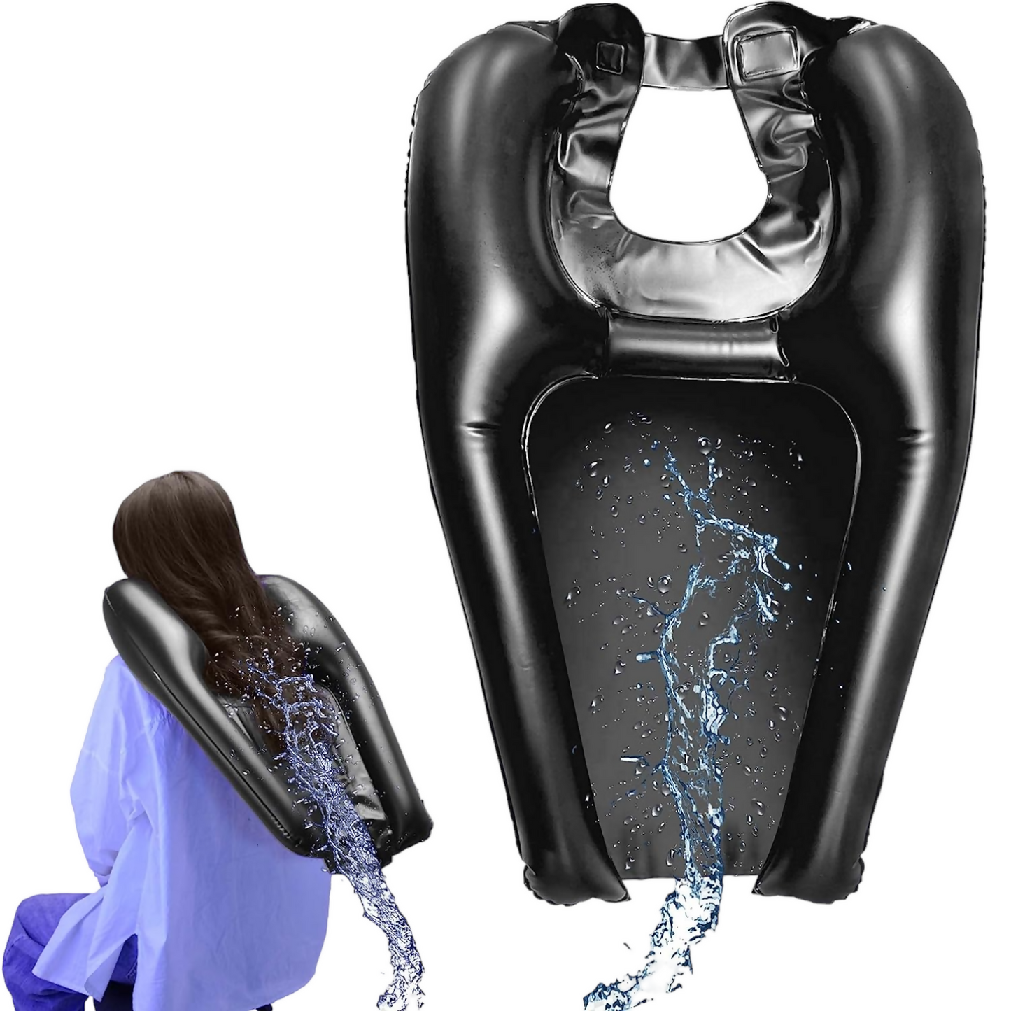 Lava cabezas inflable