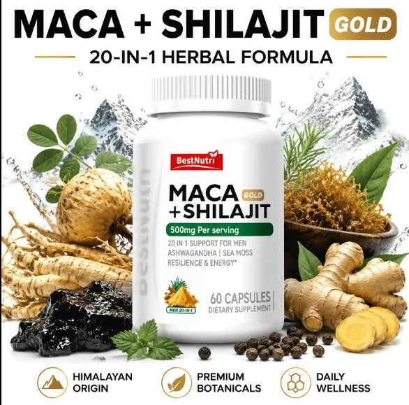 MACA + SHILAJIT GOLD