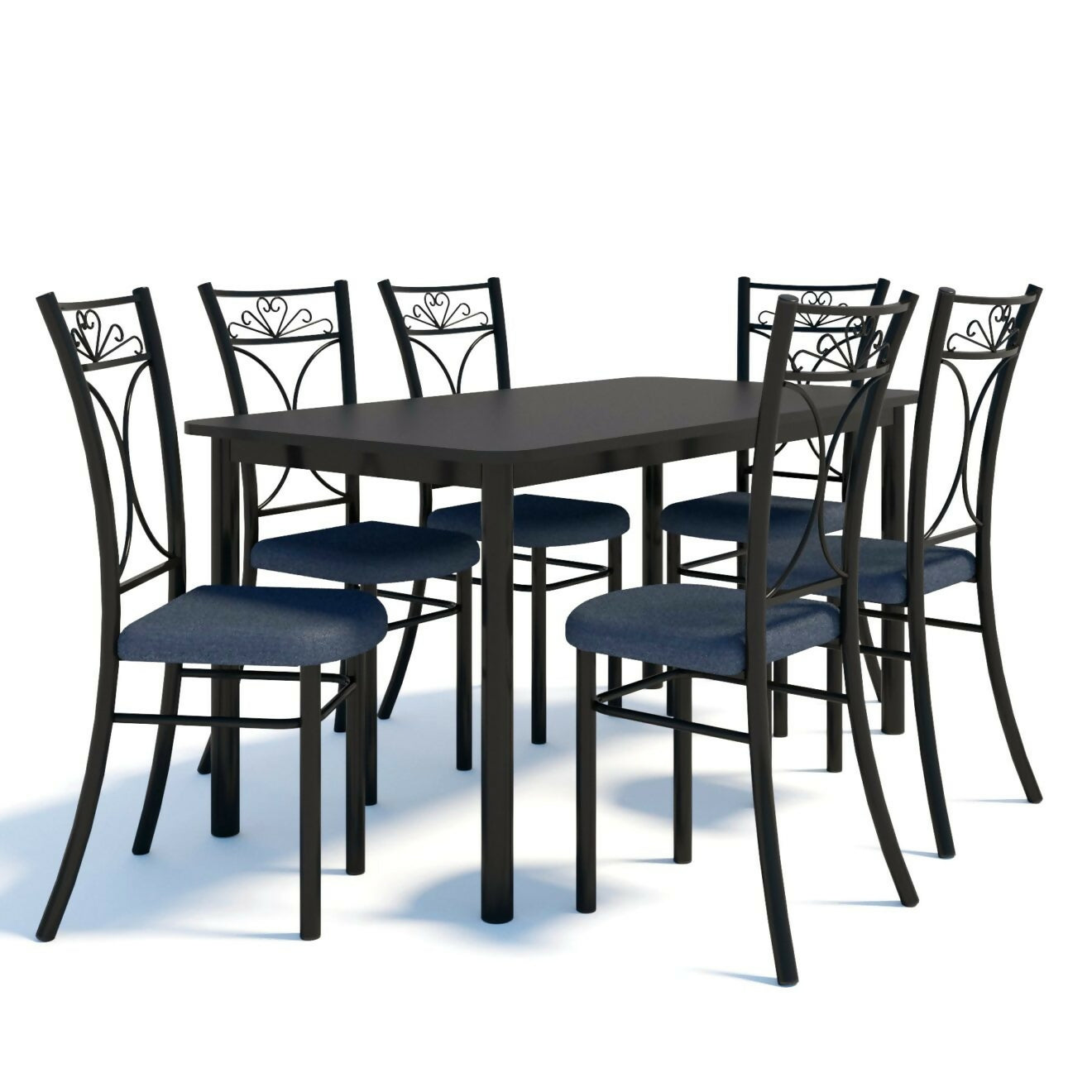 Juego de comedor 6 modelo monarca