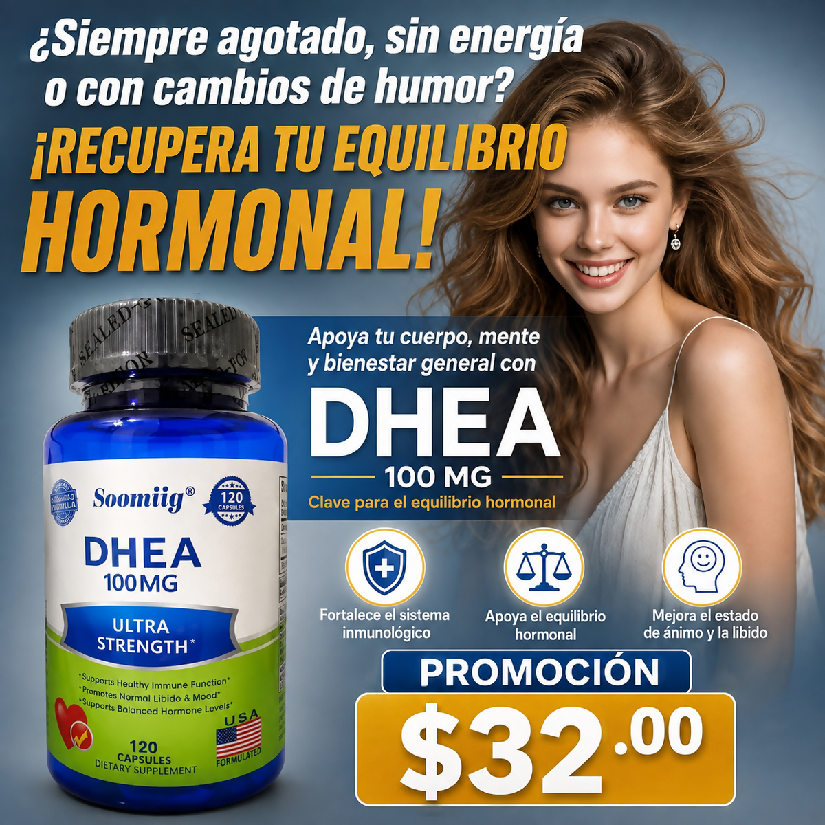 DHEA: CLAVE PARA EL EQUILIBRIO HORMONAL