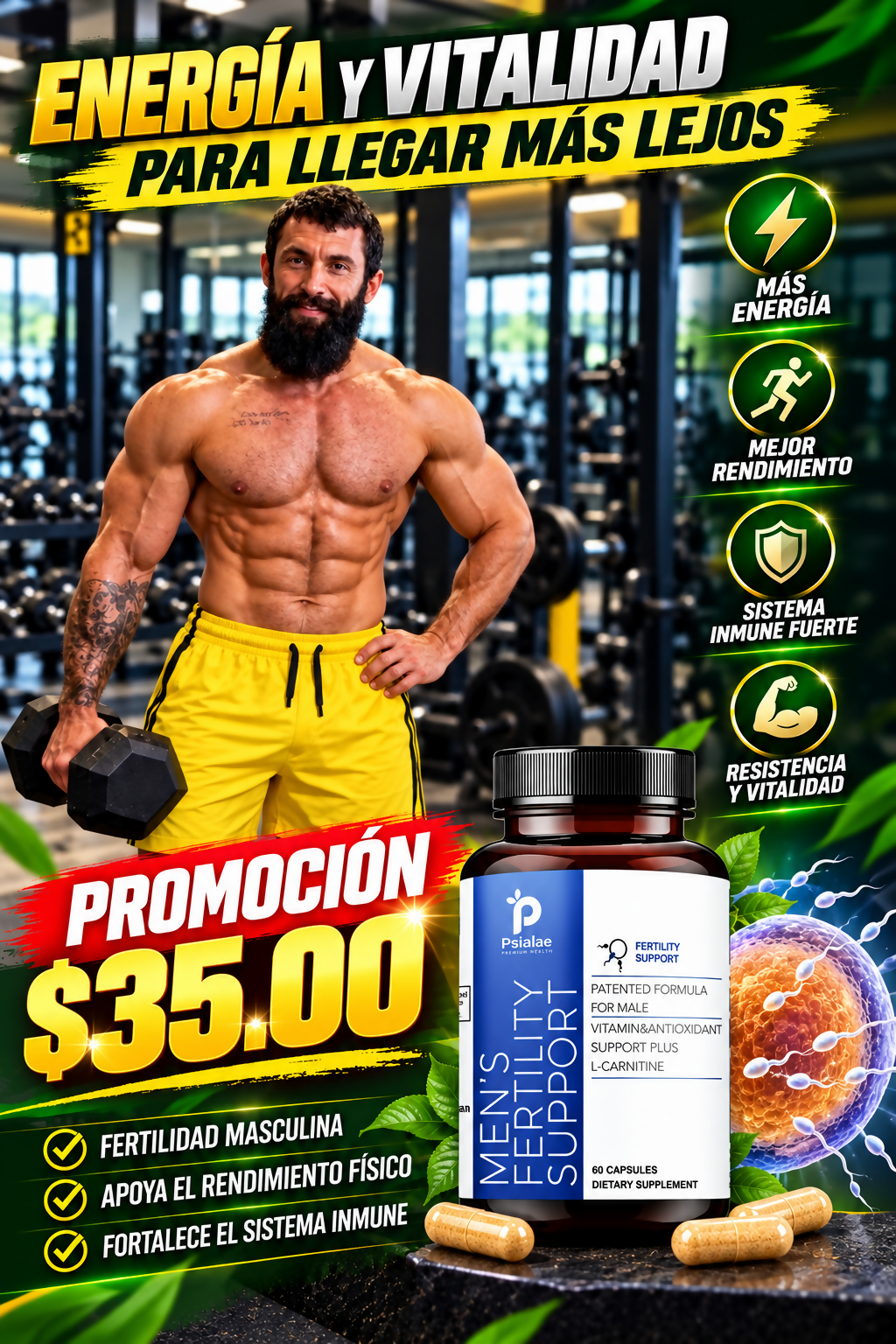 Apoyo a la FERTILIDAD MASCULINA