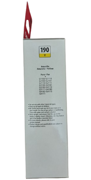 Tinta Canon PIXMA 190Y