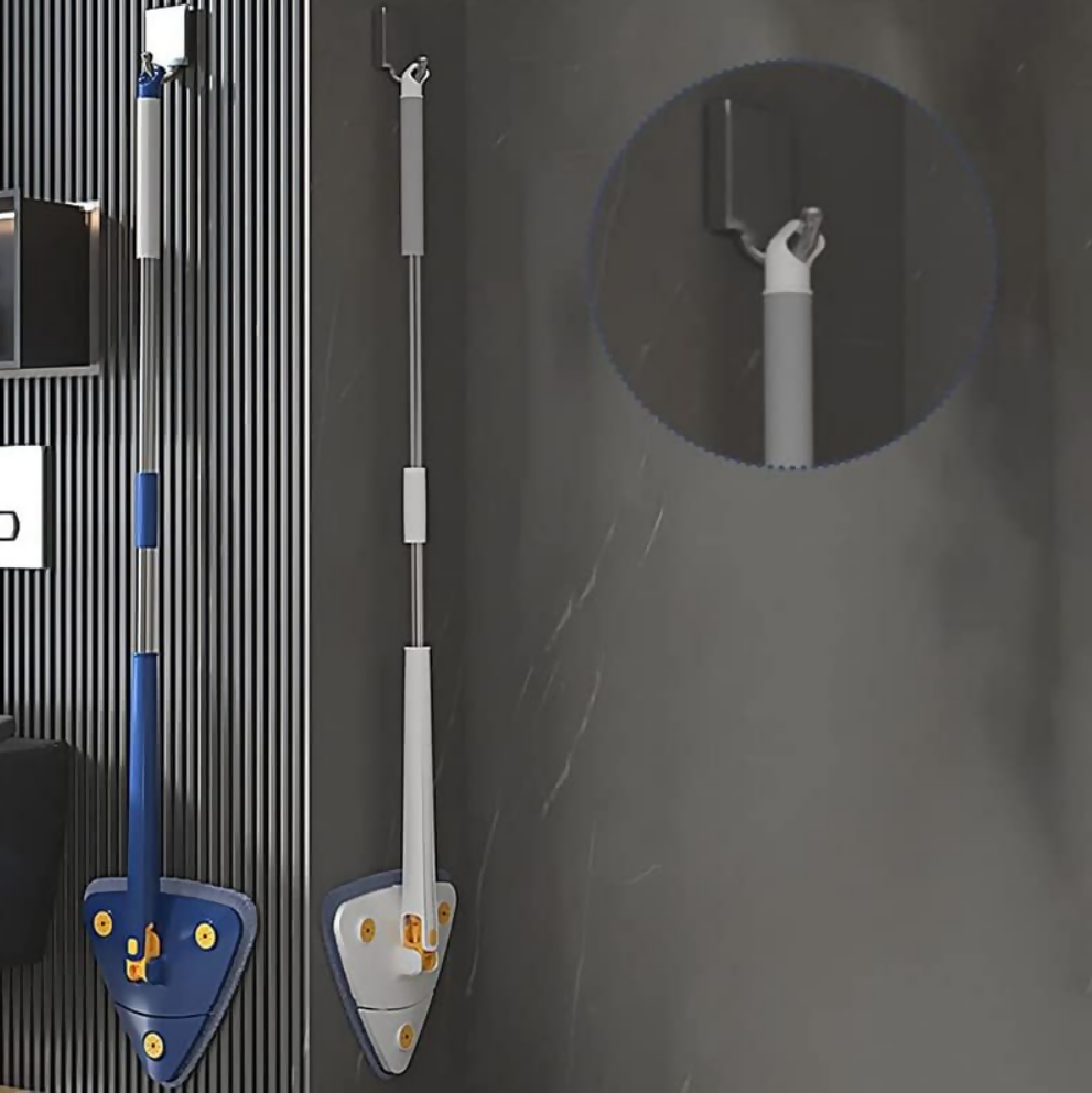 Trapeador TRIANGULAR Giratorio de 360°