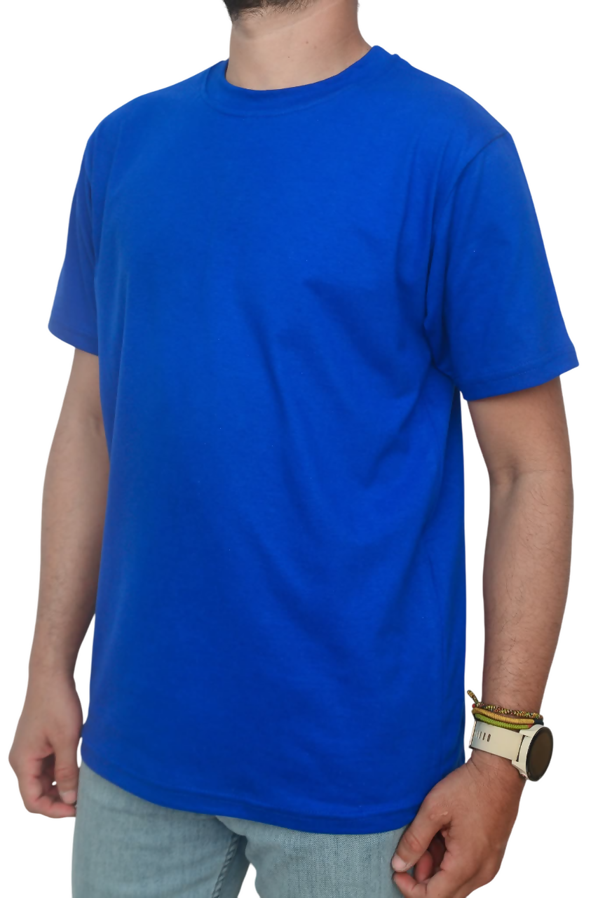 Camiseta unisex azul bandera