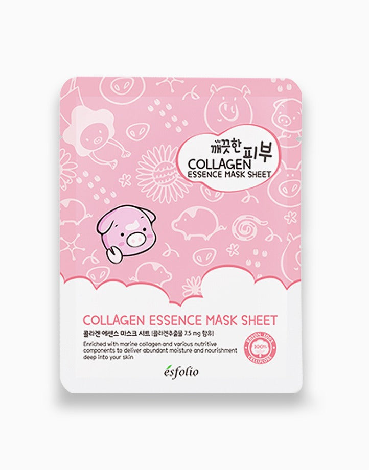 Mascarilla esfolio de esencia de colágeno.