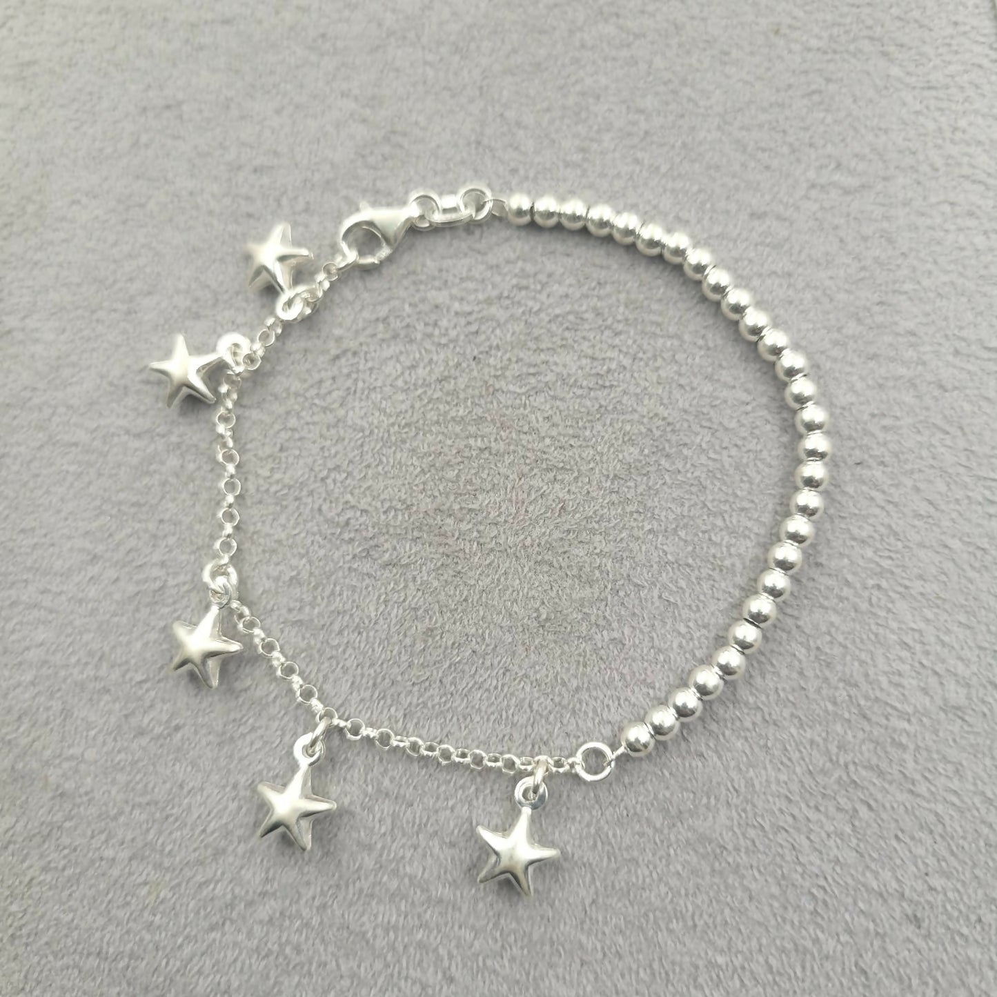 Pulsera Estrellas plata 925