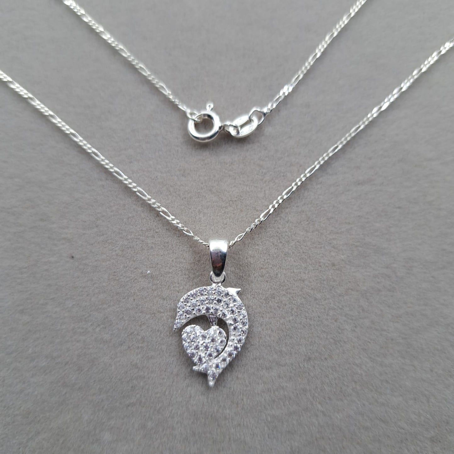 Cadena más dije Delfín Peq, Plata 925