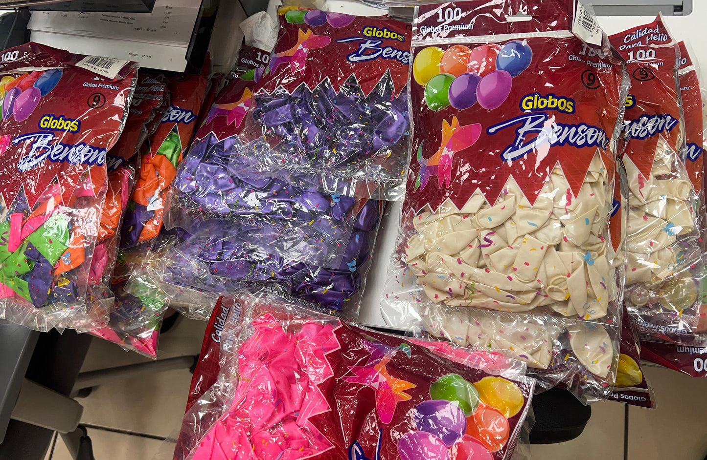 Globo Perlado Benson #9