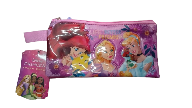 ESTUCHE DOBLE PINCESAS DISNEY
