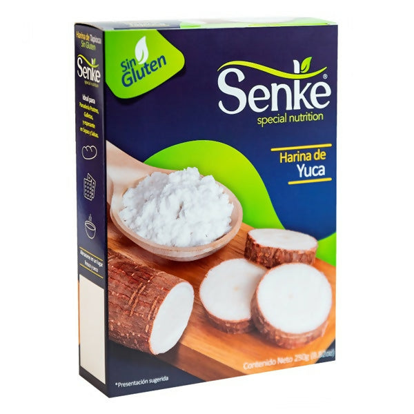 Harina de Tapioca (Yuca) Sin Gluten 250 grs. (SENKE)