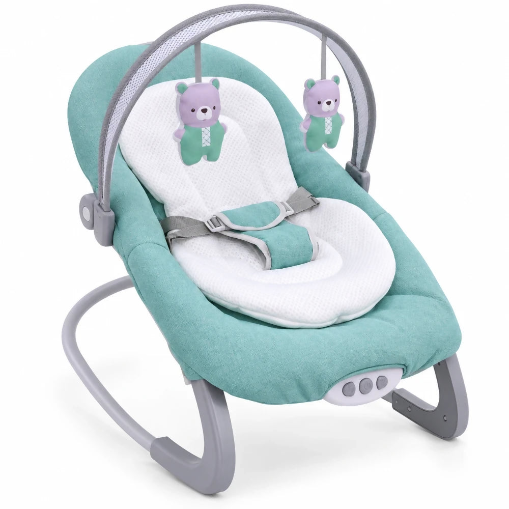 Silla Mecedora para Bebé con Juguetes