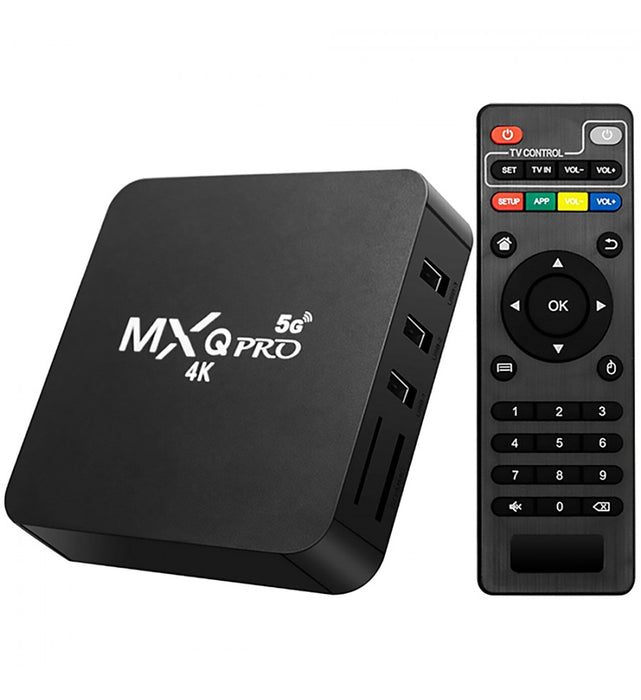 Tv box android MXQ pro 4K 5G
