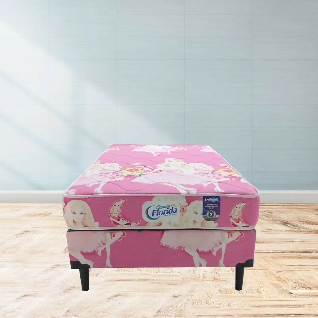 CAMA DE ESPUMA INFANTIL PARA NIÑA