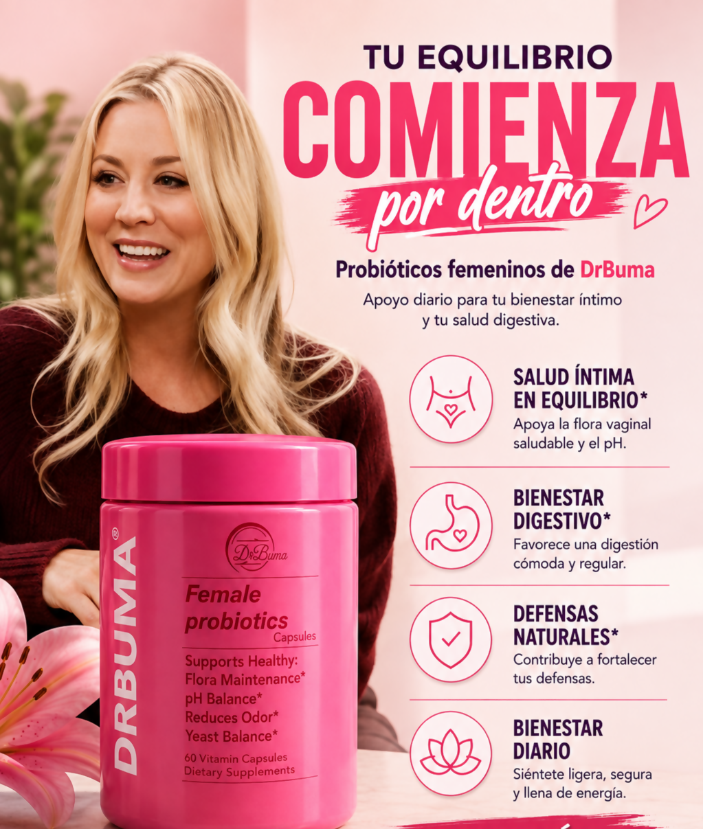 FEMALE PROBIOTICS / PROBIÓTICOS PARA MUJER
