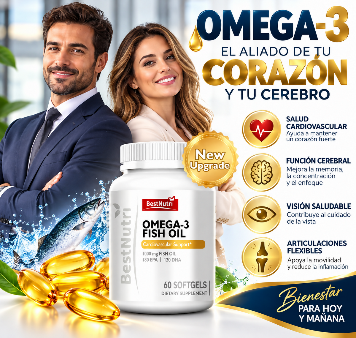 OMEGA 3 / Fish Oíl.