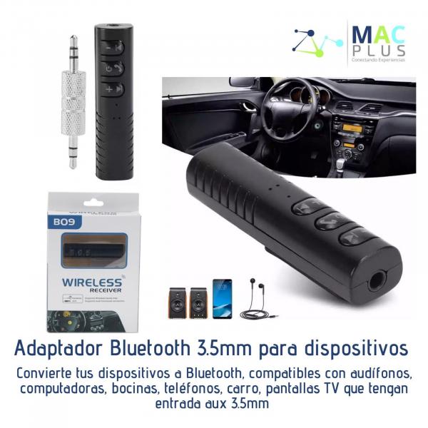 Adaptador bluetooth 3.5 mm para dispositivos