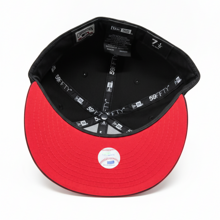 Gorra Los Angeles Angels Blackout Halo 59FIFTY