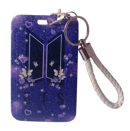 BTS - HOLDED PHOTOCARD LLAVERO